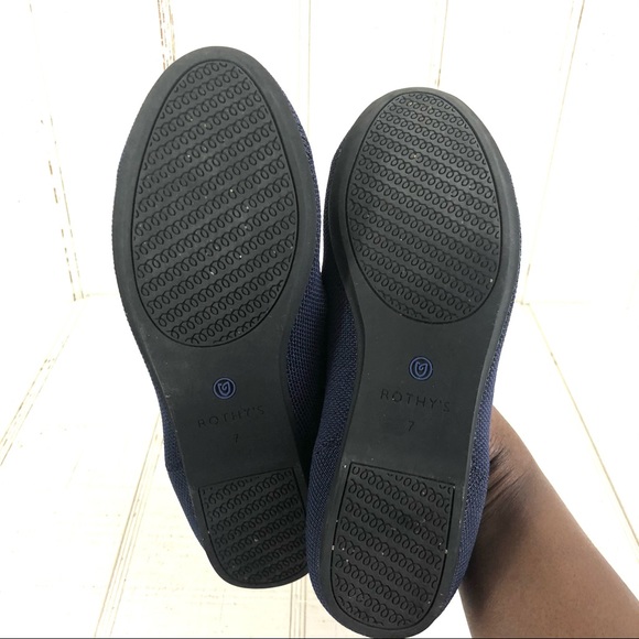 ROTHY'S The Loafer Navy Heather size 7 - Picture 8 of 15